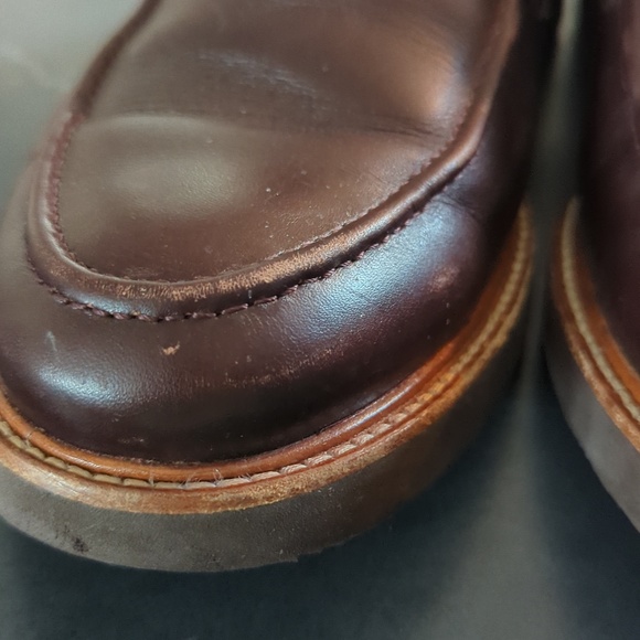 Samuel Hubbard Ivy Legend Penny Loafers  10 Cordovan Brown Leather - M2180 047
